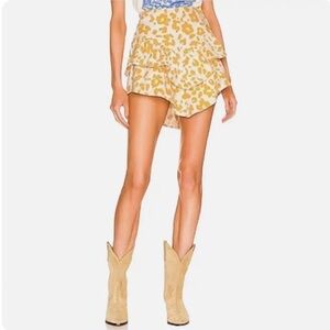 Mother Denim Mini Skirt